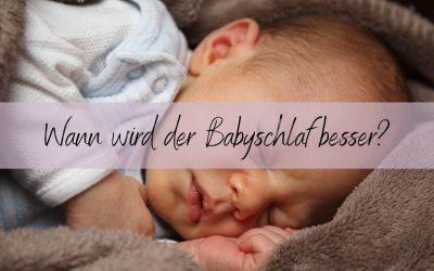 Wann wird der Babyschlaf besser?