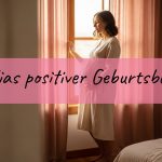 Schwangere Frau am Fenster im Morgenlicht, Sinnbild für Claudias positiven Geburtsbericht