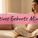 Schwangere Frau in ruhiger Meditation, Sinnbild fuer ein positives Geburts Mindset