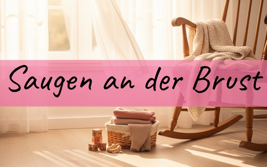 Mama stillt ihr Baby im warmen Morgenlicht — Bindung und Entwicklung